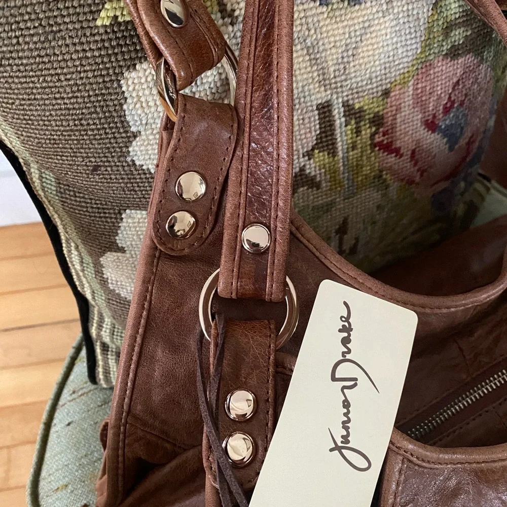 JUNIOR DRAKE ANNETTE SATCHEL/SHOULDER BAG - Picture 10 of 13